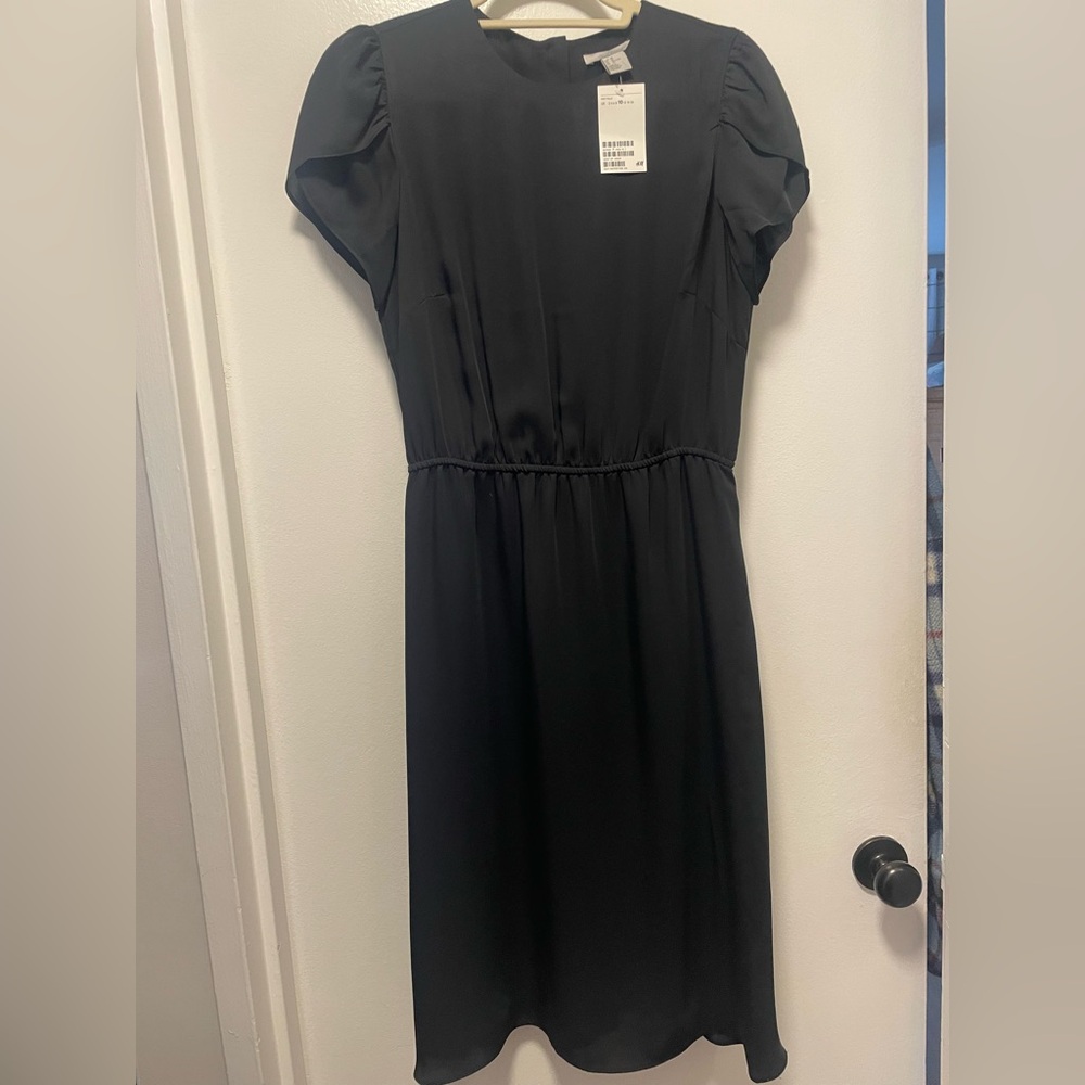 H&M Black Midi Dress